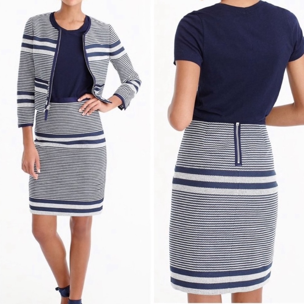 J Crew Tweed A-Line Skirt